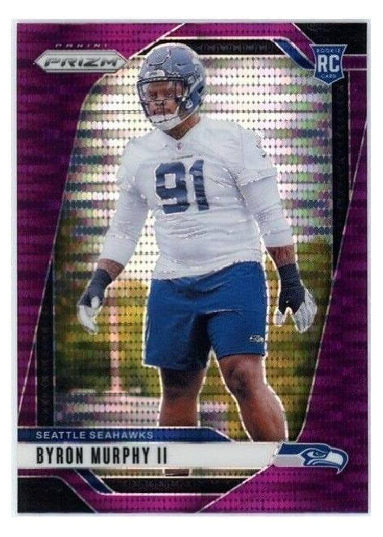 2024 Panini Prizm Base Set Byron Murphy II #317 card