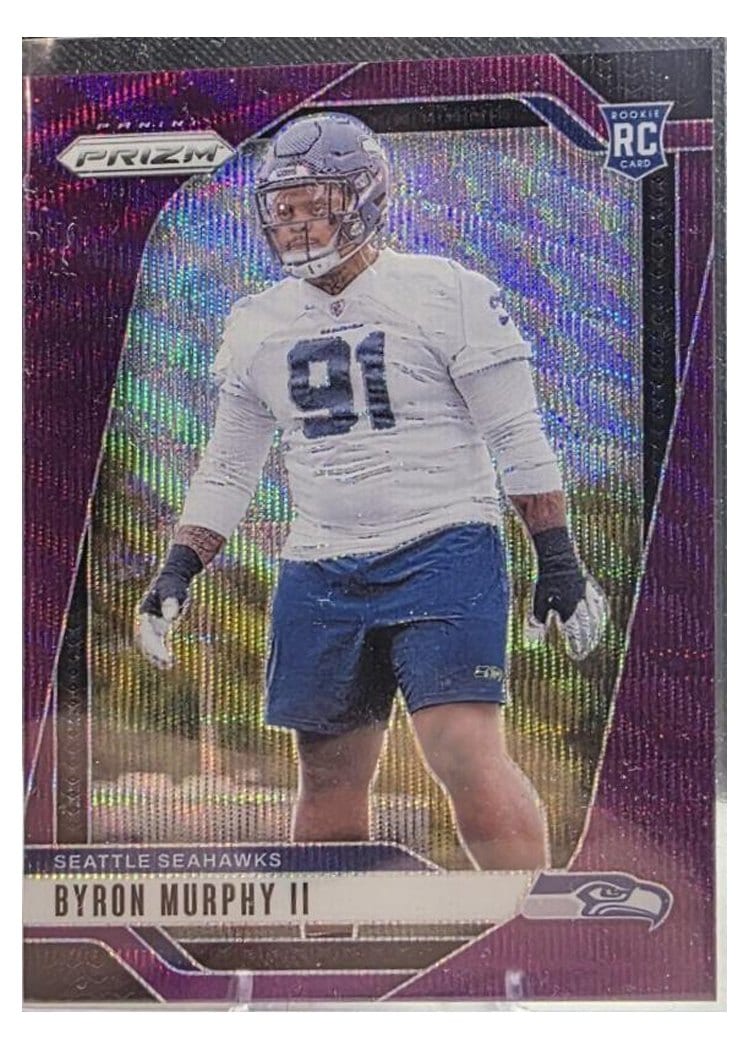 2024 Panini Prizm Base Set Byron Murphy II #317 card