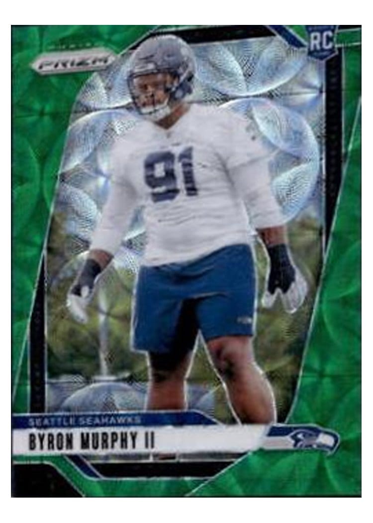 2024 Panini Prizm Base Set Byron Murphy II Green Scope #317 card