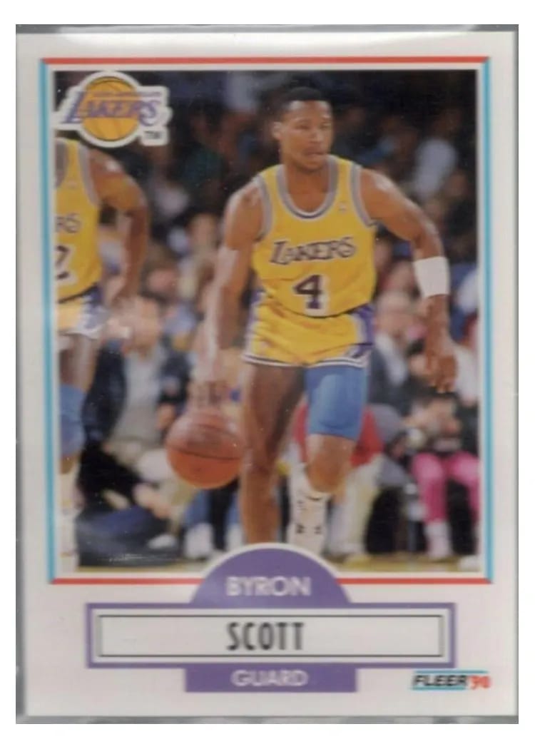 1990 Fleer Byron Scott #94 card