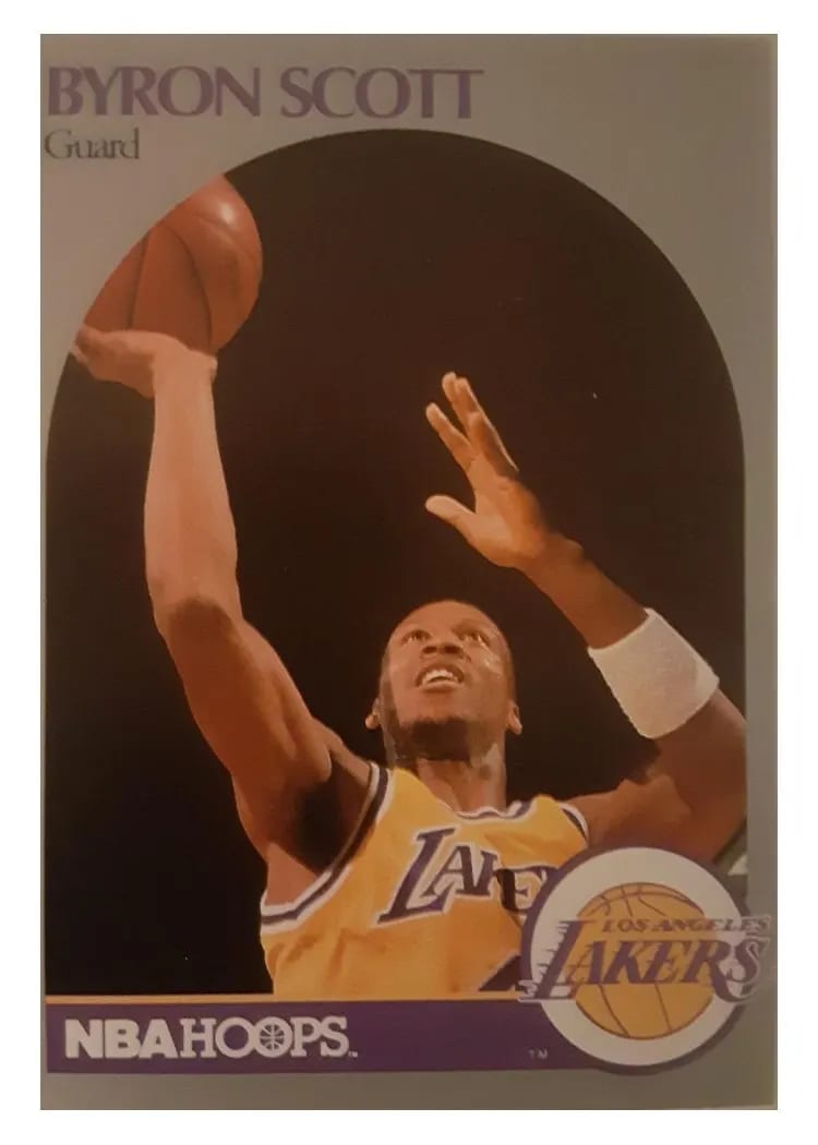 1990 Hoops Byron Scott #159 card