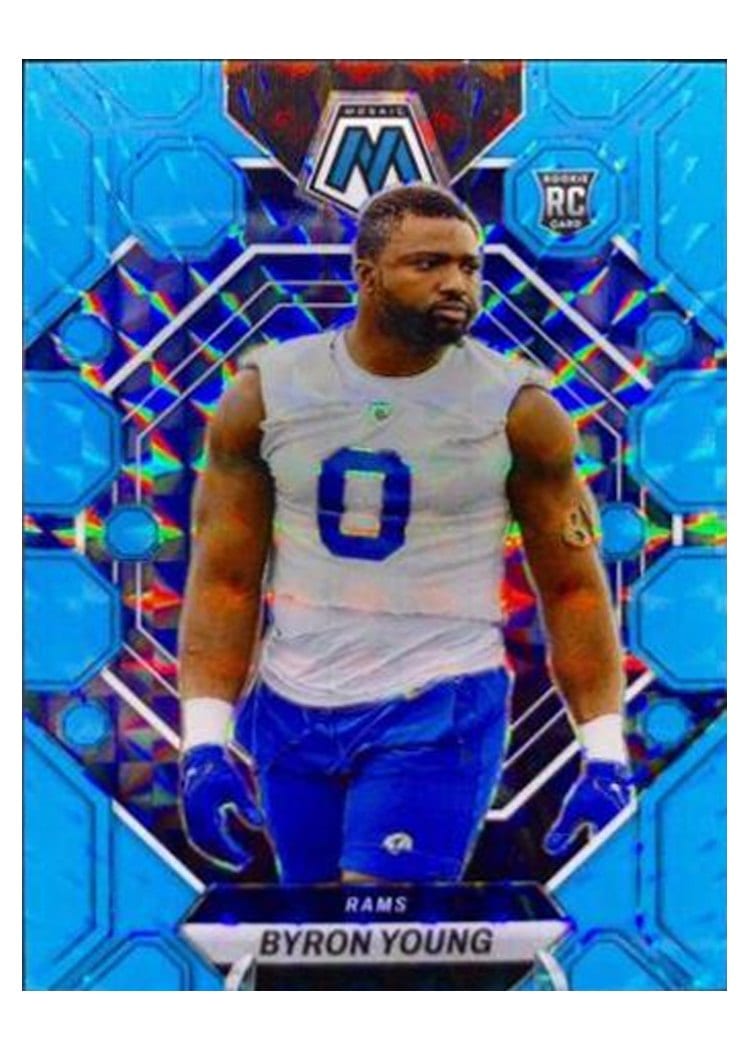 2023 Panini Mosaic Base Set Byron Young #291 card