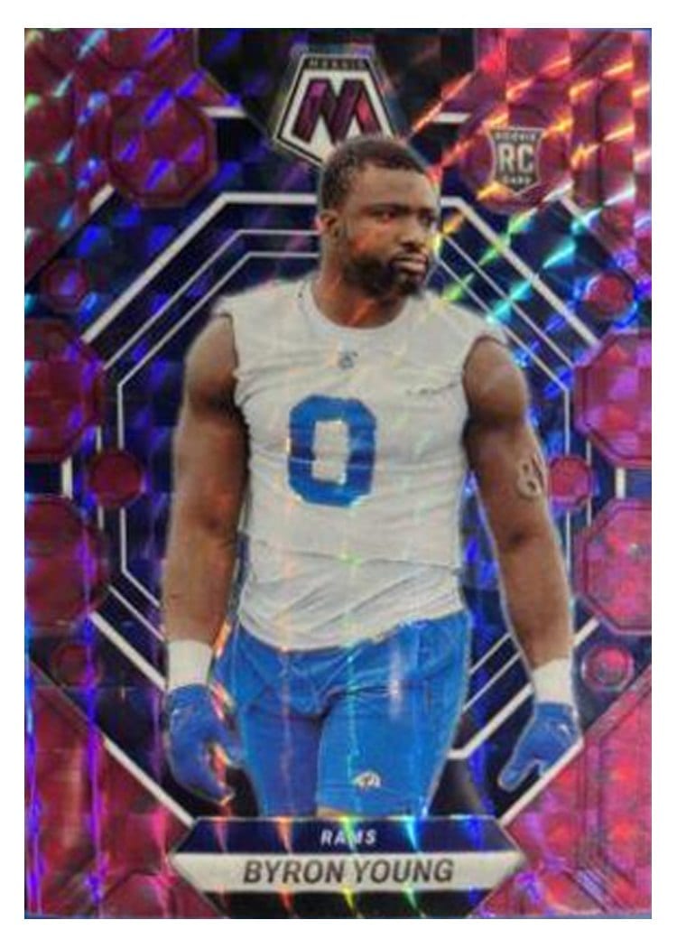 2023 Panini Mosaic Base Set Byron Young #291 card