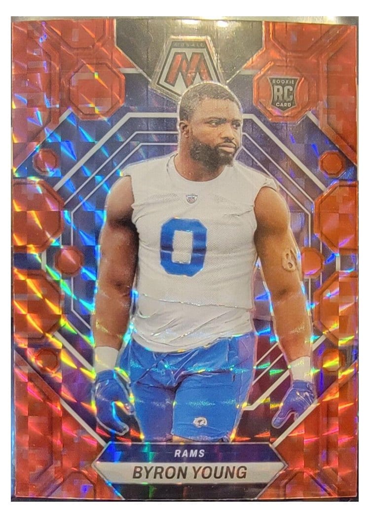 2023 Panini Mosaic Base Set Byron Young #291 card