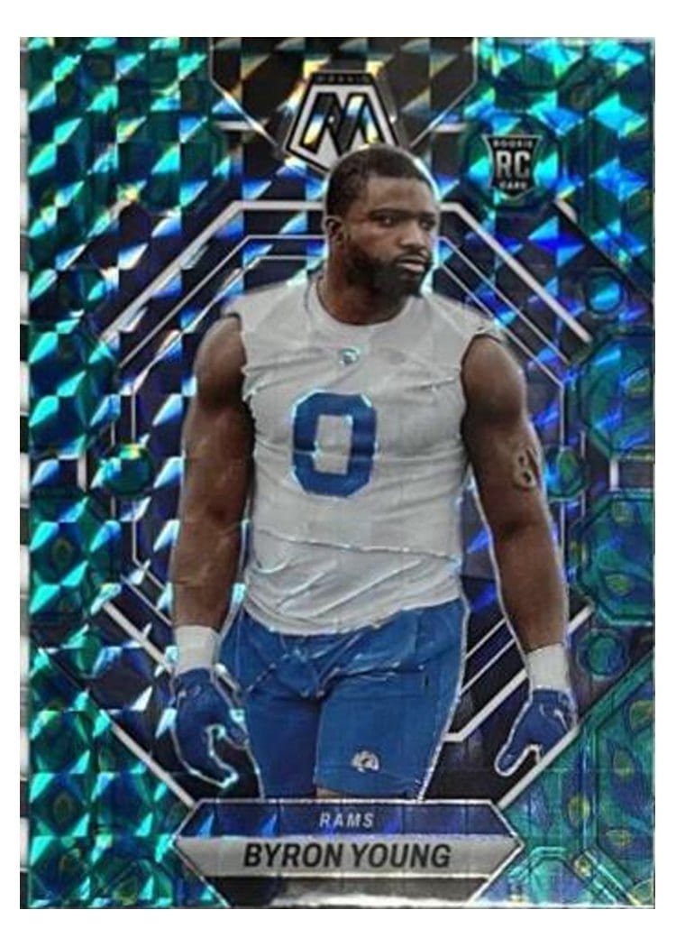 2023 Panini Mosaic Base Set Byron Young #291 card