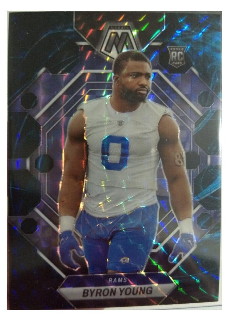 2023 Panini Mosaic Base Set Byron Young #291 card