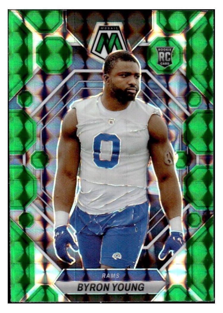 2023 Panini Mosaic Base Set Byron Young #291 card