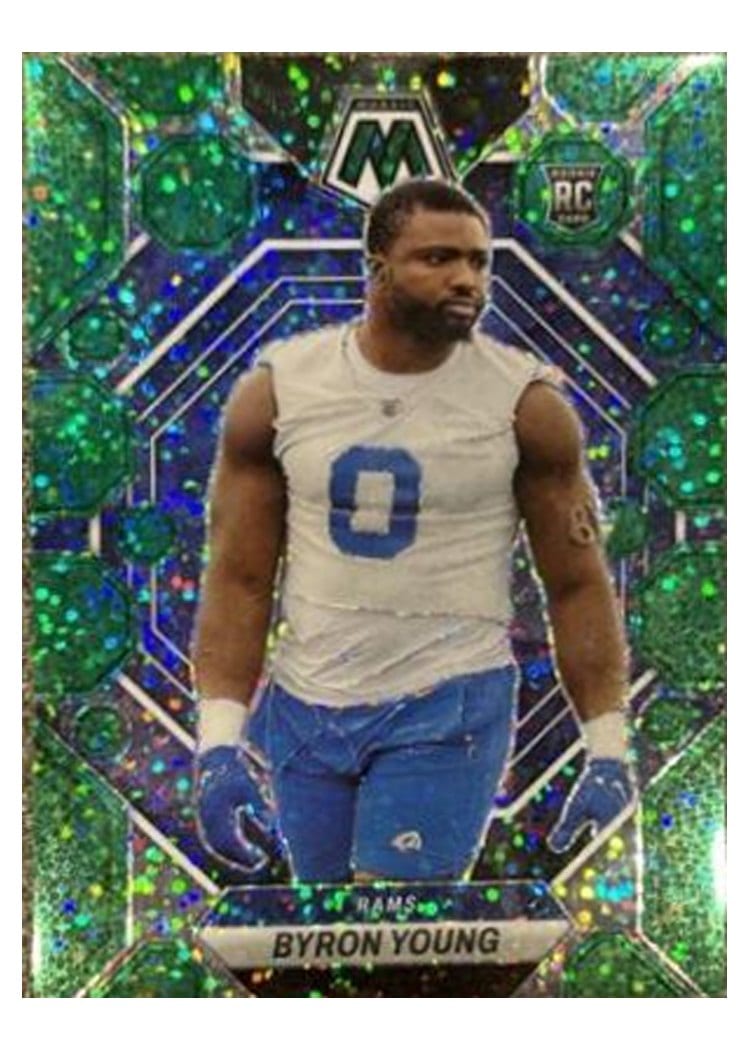 2023 Panini Mosaic Base Set Byron Young #291 card