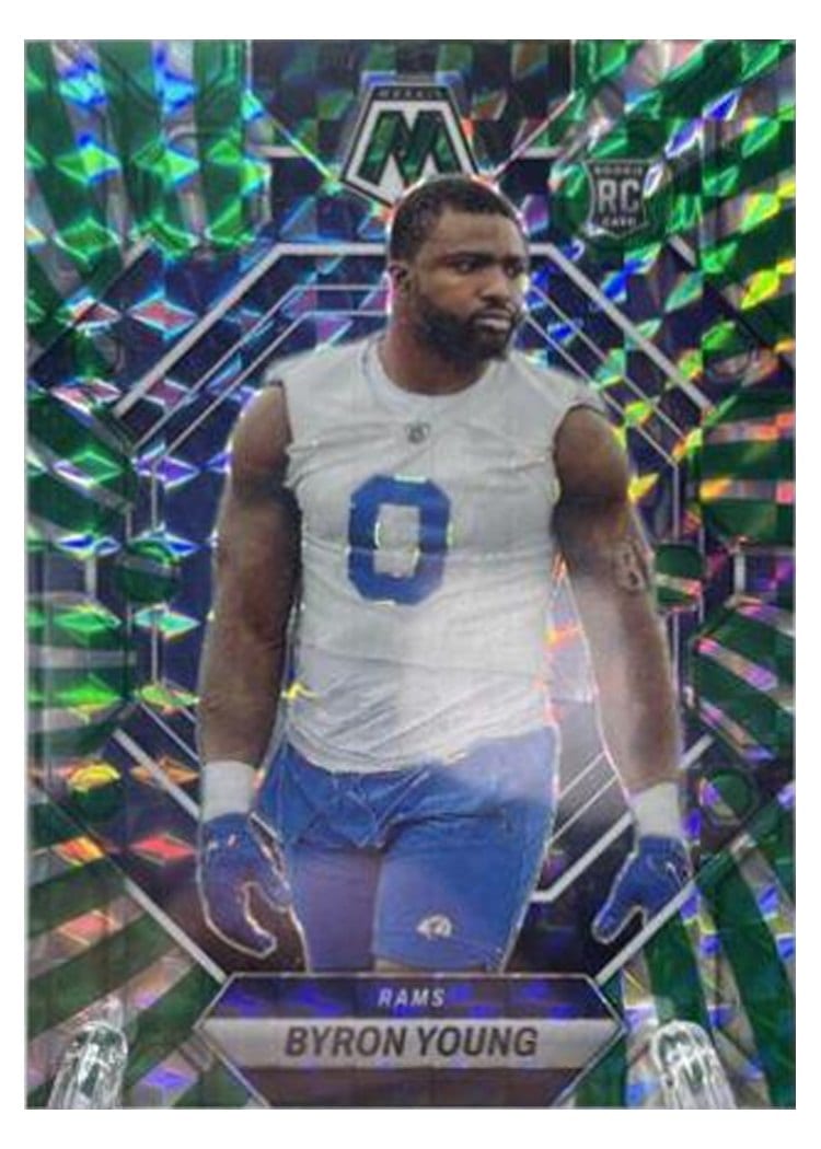 2023 Panini Mosaic Base Set Byron Young #291 card