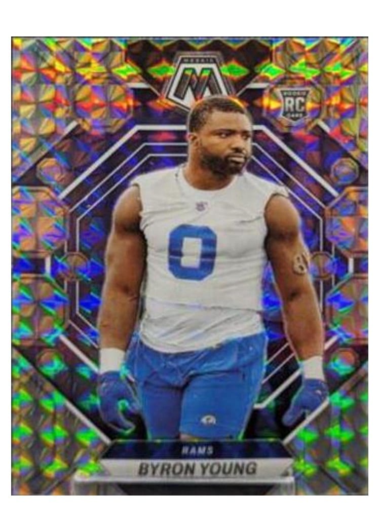 2023 Panini Mosaic Base Set Byron Young #291 card