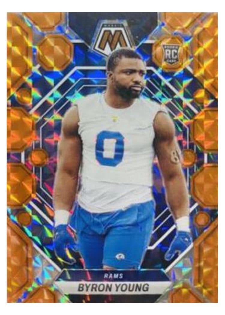 2023 Panini Mosaic Base Set Byron Young #291 card