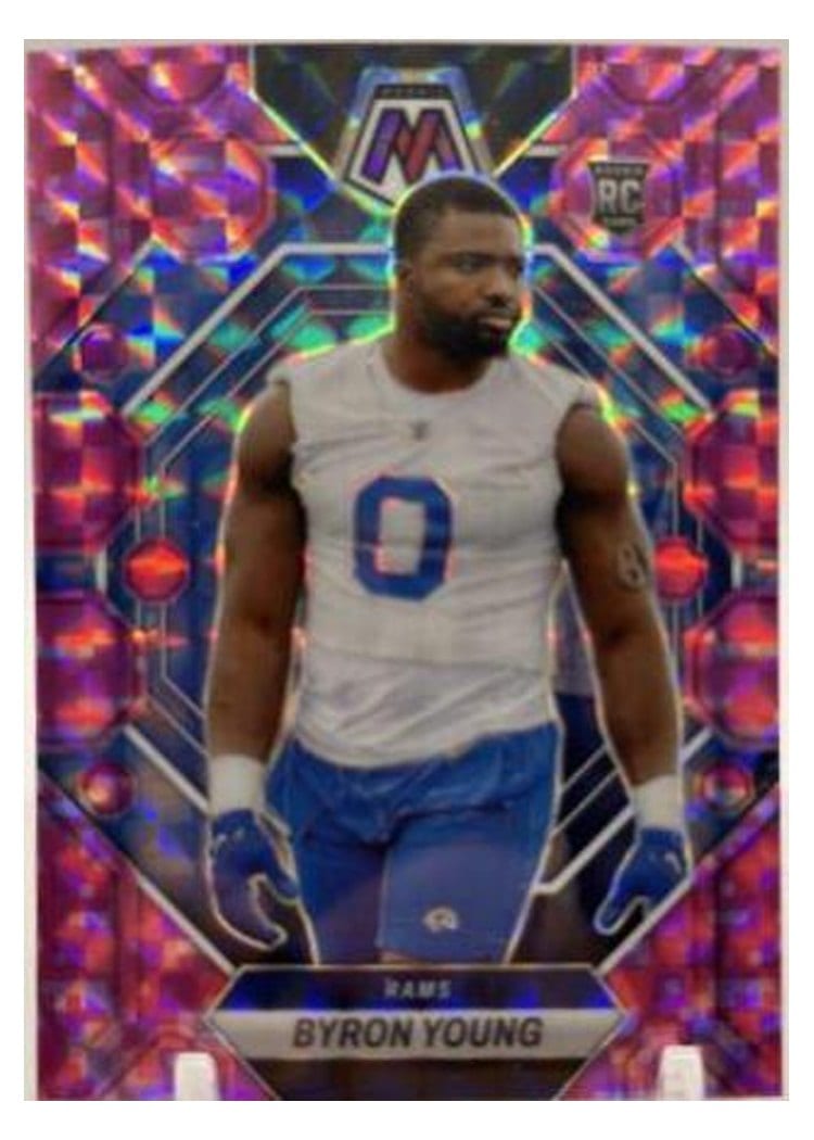 2023 Panini Mosaic Base Set Byron Young #291 card