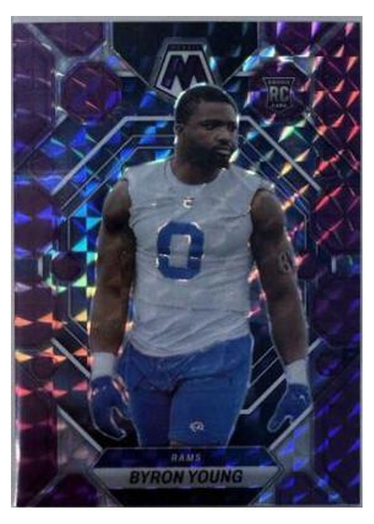 2023 Panini Mosaic Base Set Byron Young #291 card