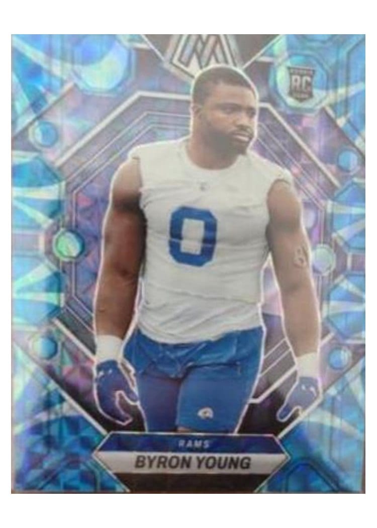 2023 Panini Mosaic Base Set Byron Young #291 card