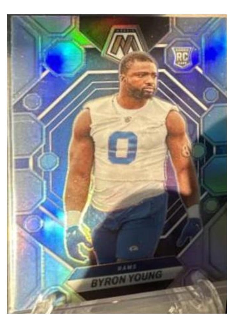 2023 Panini Mosaic Base Set Byron Young #291 card