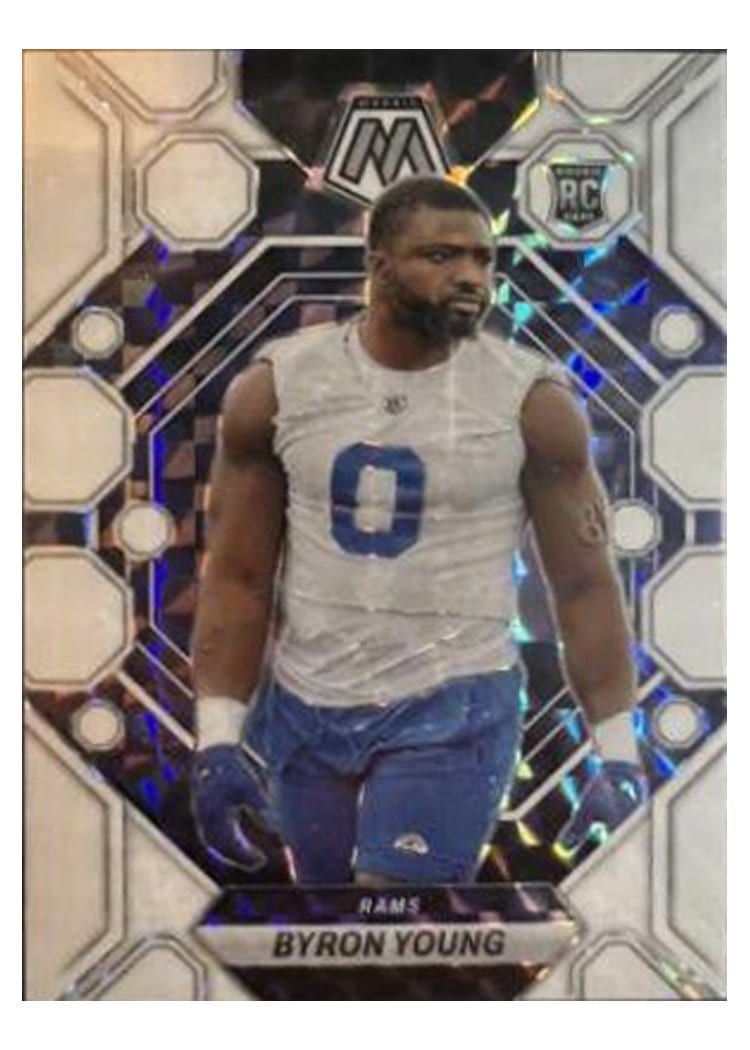 2023 Panini Mosaic Base Set Byron Young #291 card