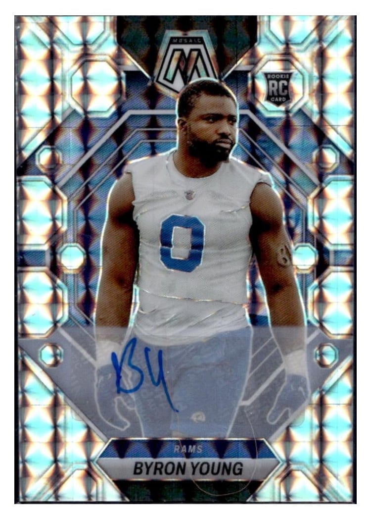 2023 Panini Mosaic Base Set Byron Young #291 card