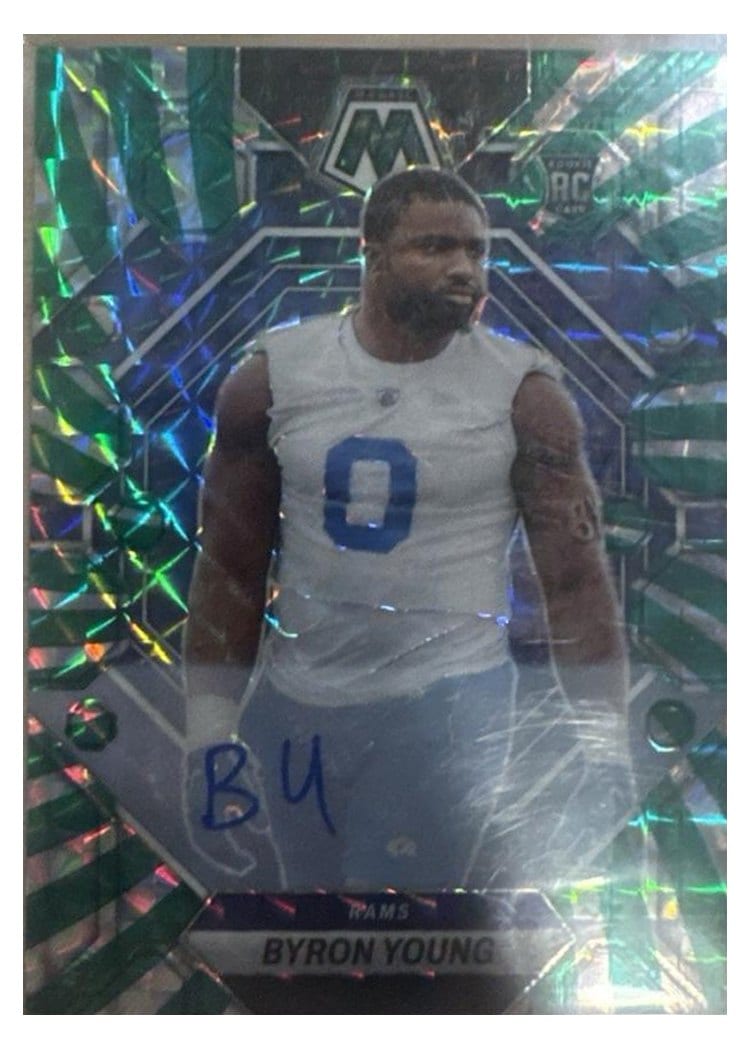 2023 Panini Mosaic Base Set Byron Young #291 card