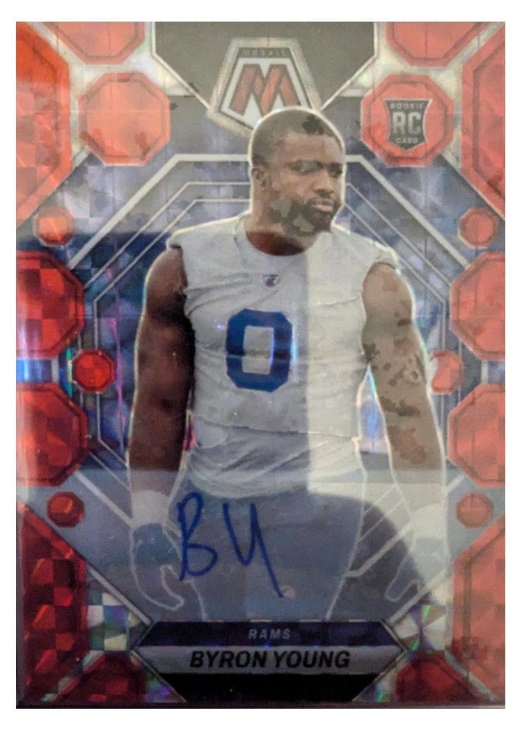 2023 Panini Mosaic Base Set Byron Young #291 card