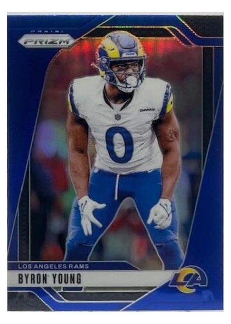 2024 Panini Prizm Base Set Byron Young Blue #170 card