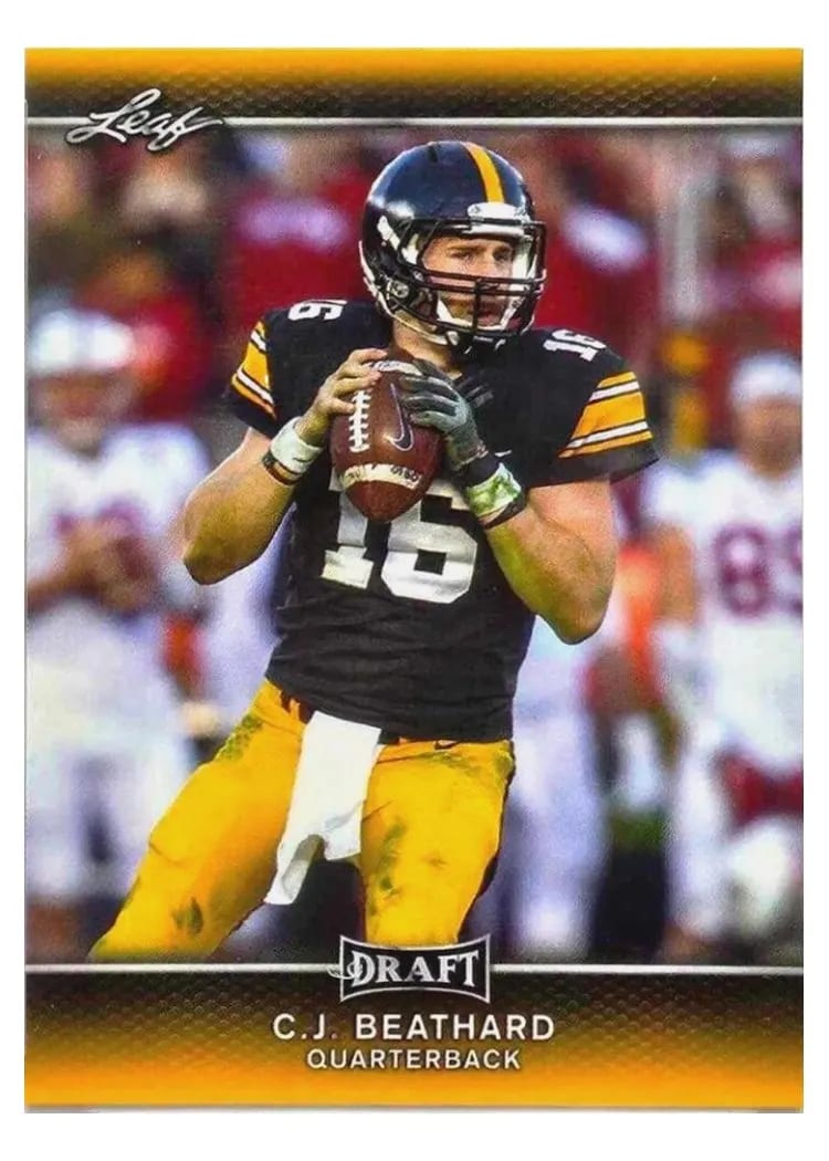 2017 Leaf Draft C.J. Beathard #8 card