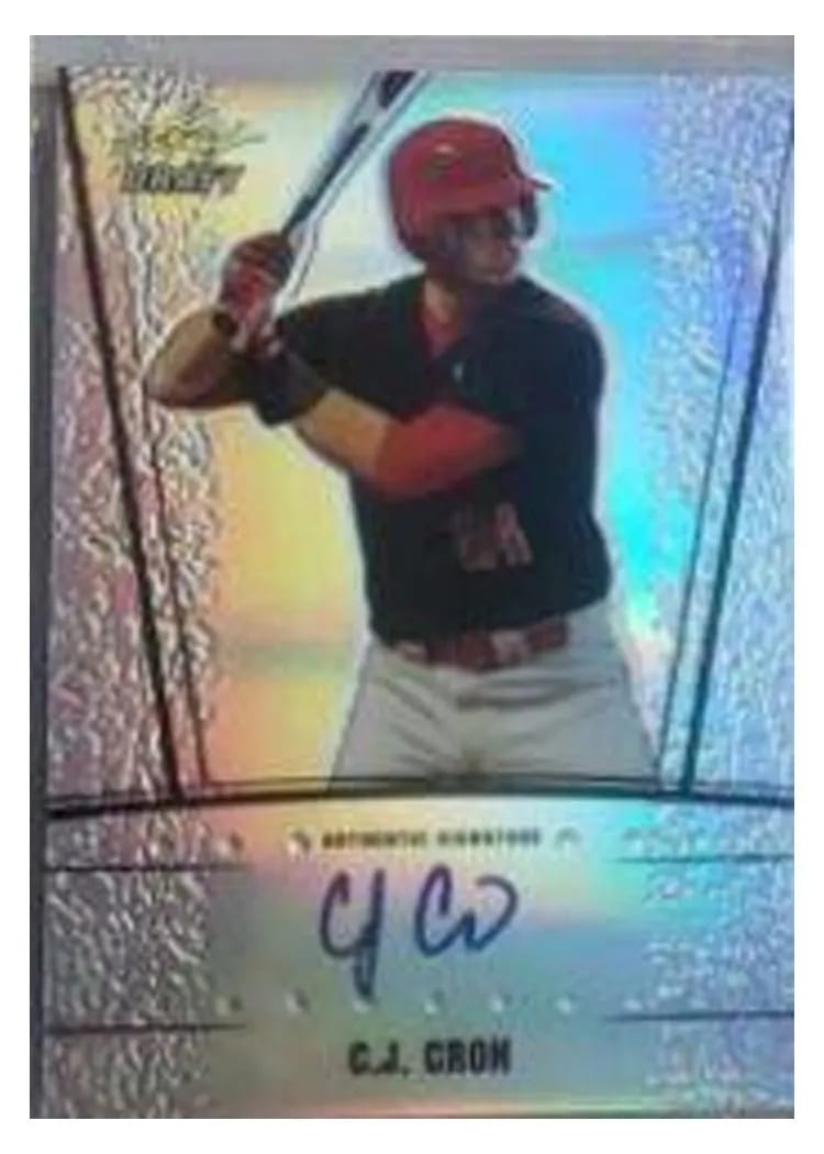 2011 Leaf Metal Draft C. J. Cron #CC1 card