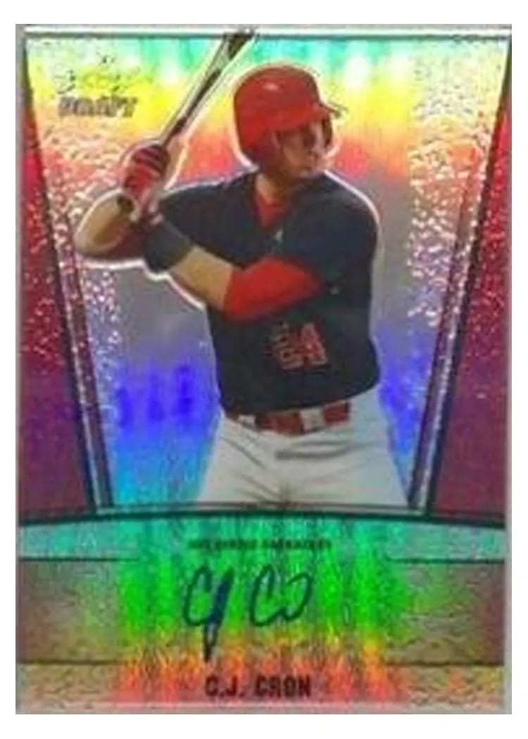 2011 Leaf Metal Draft C. J. Cron #CC1 card