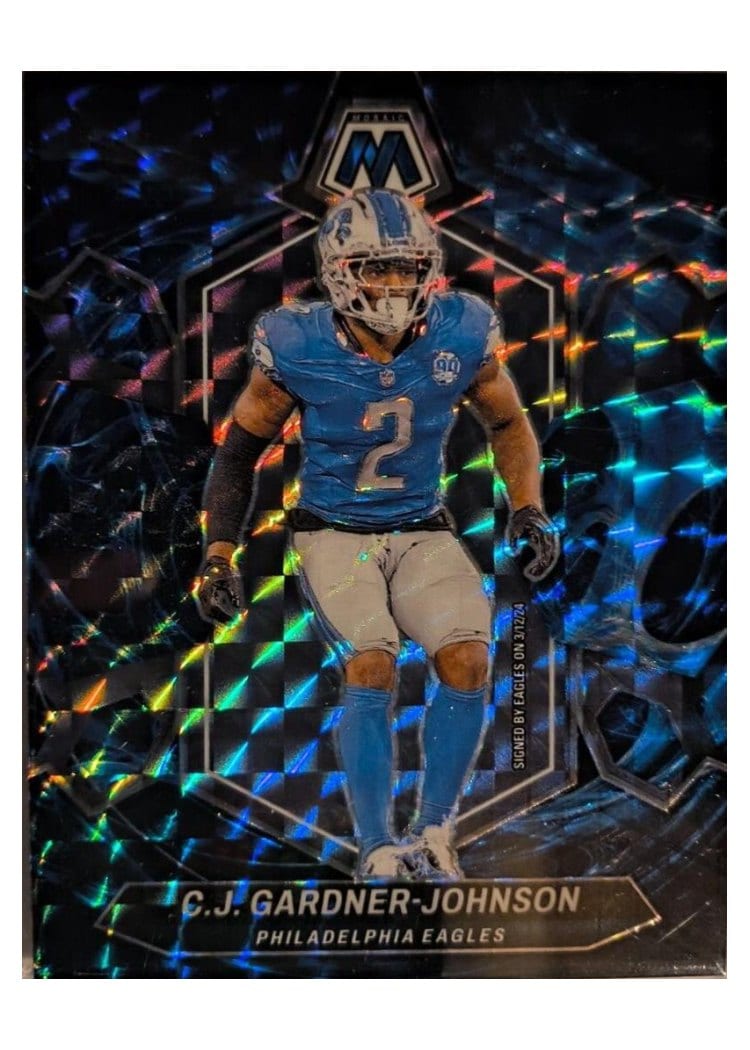 2024 Panini Mosaic Base Set C.J. Gardner-Johnson Genesis #181 card