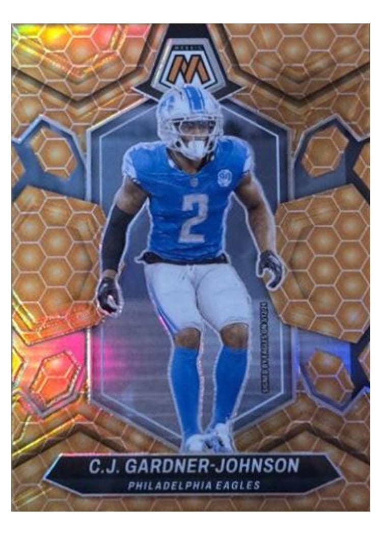 2024 Panini Mosaic Base Set C.J. Gardner-Johnson Honeycomb #181 card