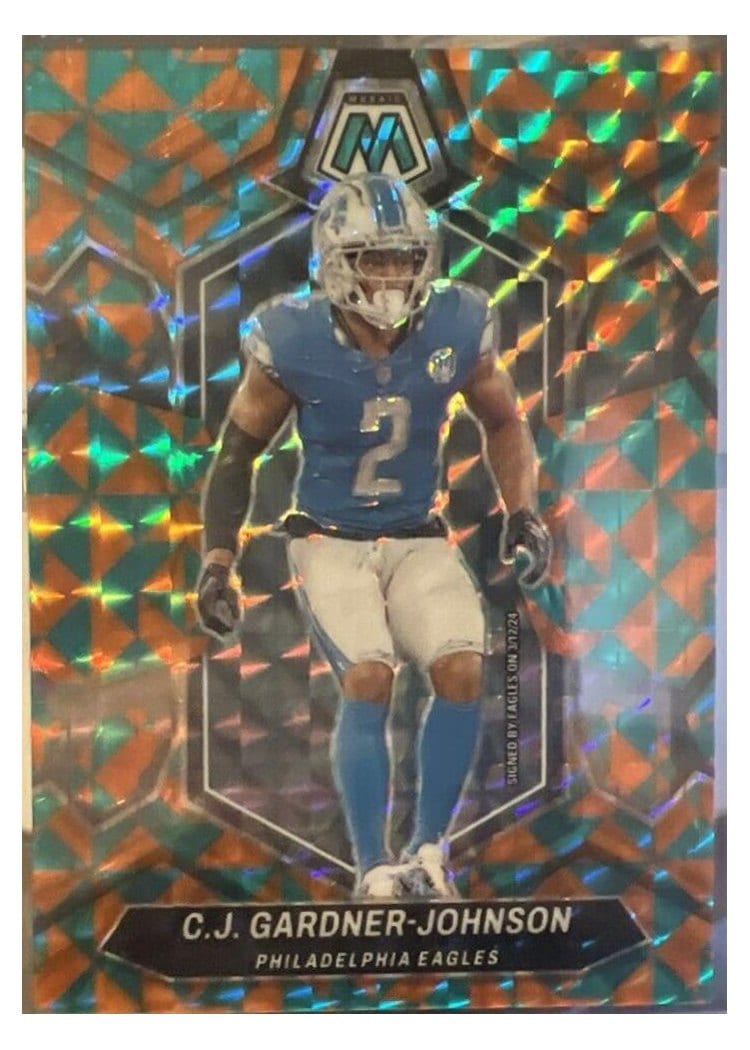 2024 Panini Mosaic Base Set C.J. Gardner-Johnson Tessellation #181 card