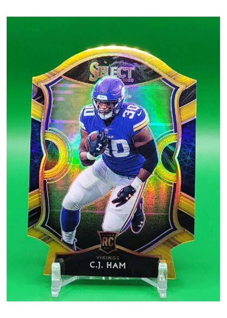 2020 Panini Select Base Set C.J. Ham #37 card