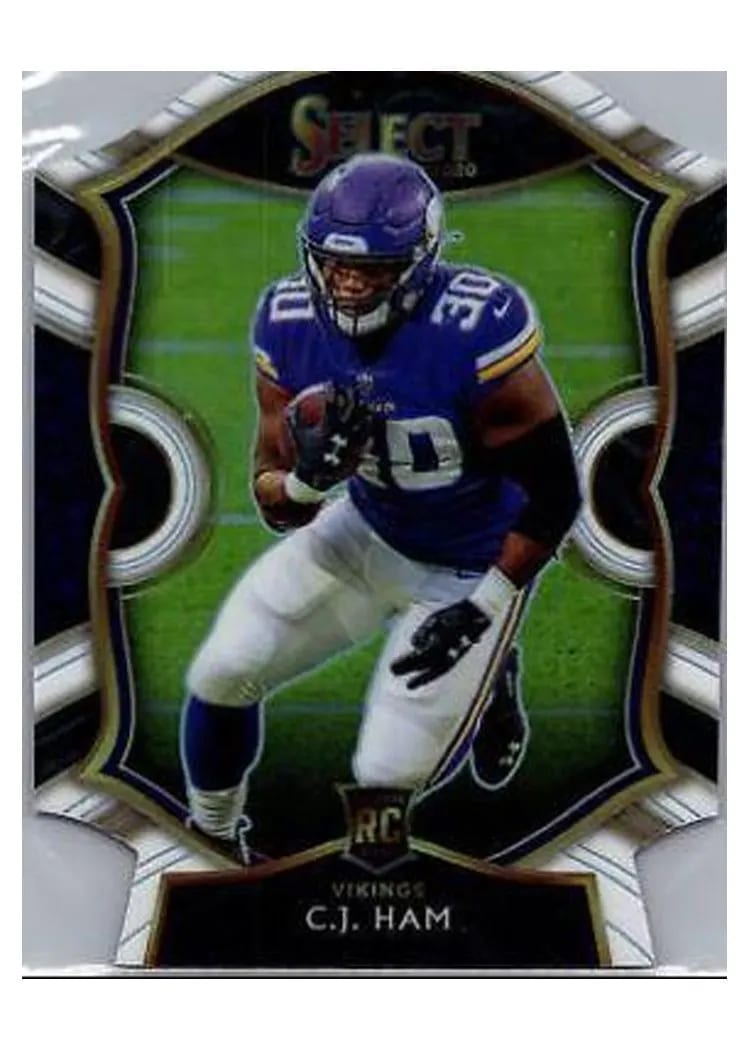 2020 Panini Select Base Set C.J. Ham #37 card