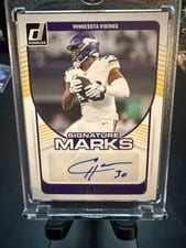 2024 Donruss Signature Marks C.J. Ham #SMA-CHA card