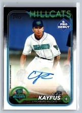 2024 Topps Pro Debut Autographs C.J. Kayfus #PD-15 card