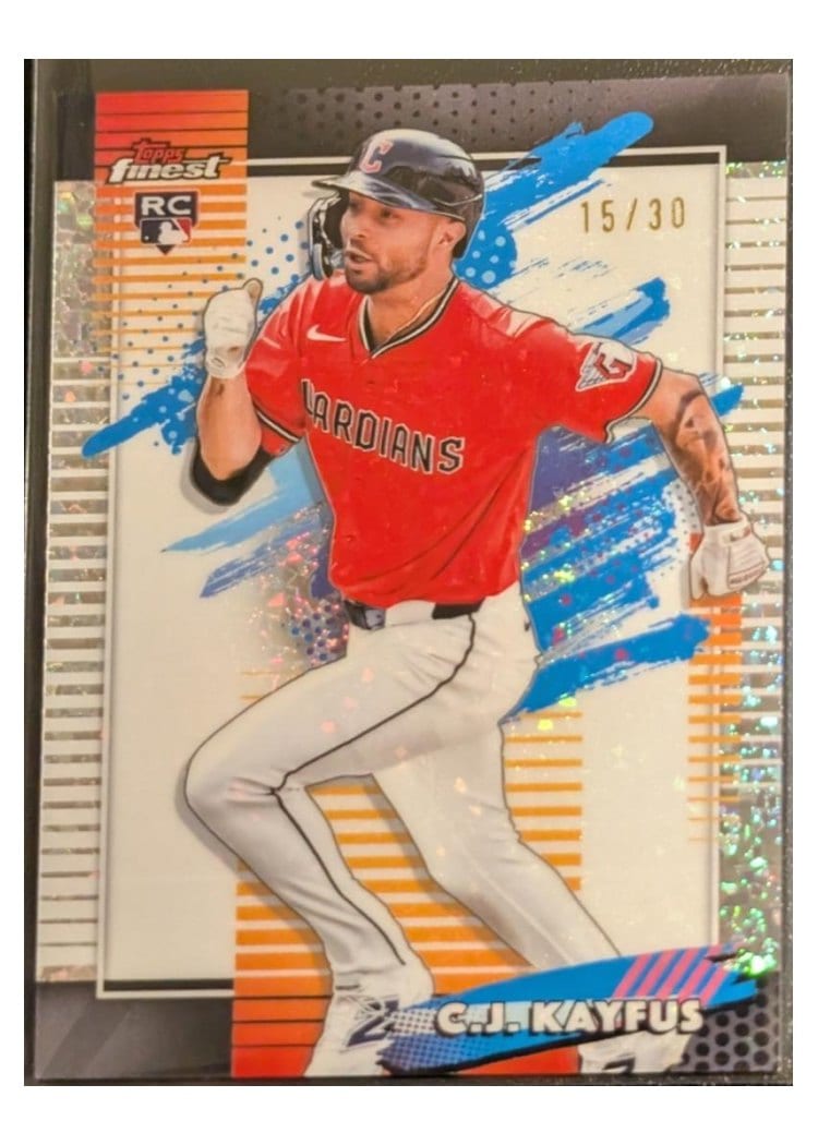 2026 Topps Finest C.J. Kayfus #141 card