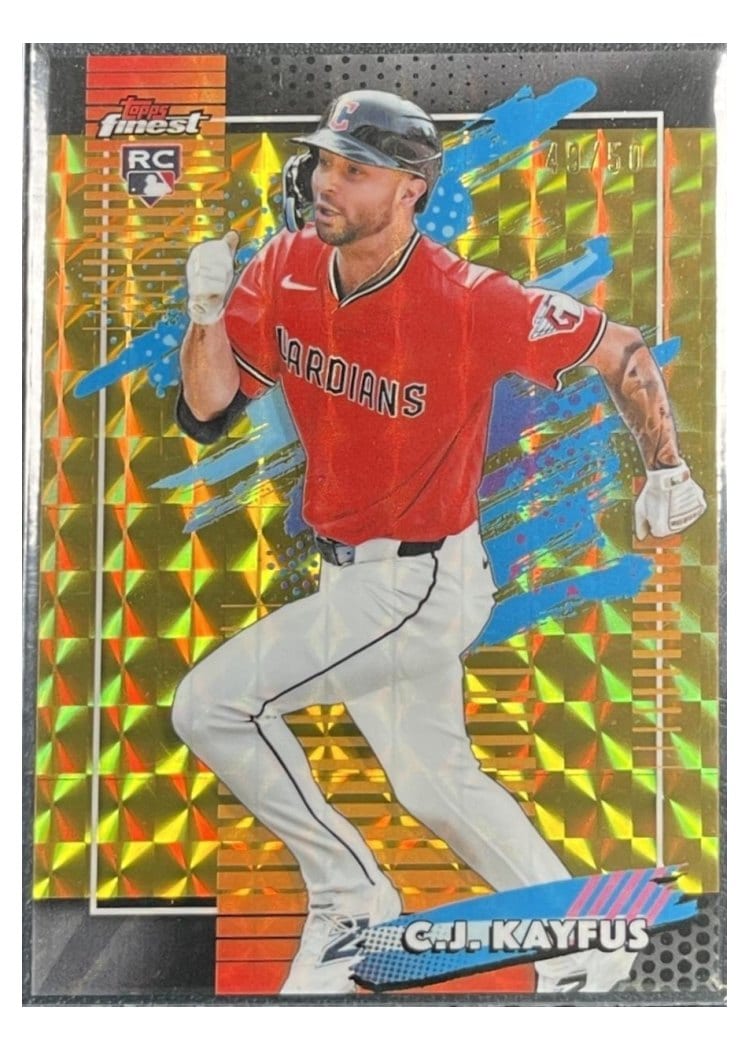 2026 Topps Finest C.J. Kayfus #141 card