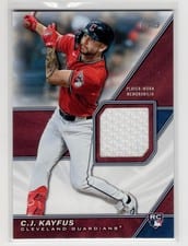 2026 Topps Major League Material Autographs C.J. Kayfus #MLM2-CK card