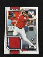 2026 Topps Real One Relics C.J. Kayfus #35 card