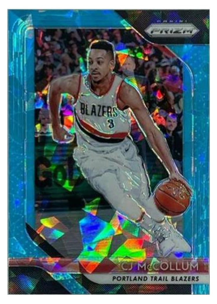 2018-19 Panini Prizm Base Set C.J. McCollum #91 card