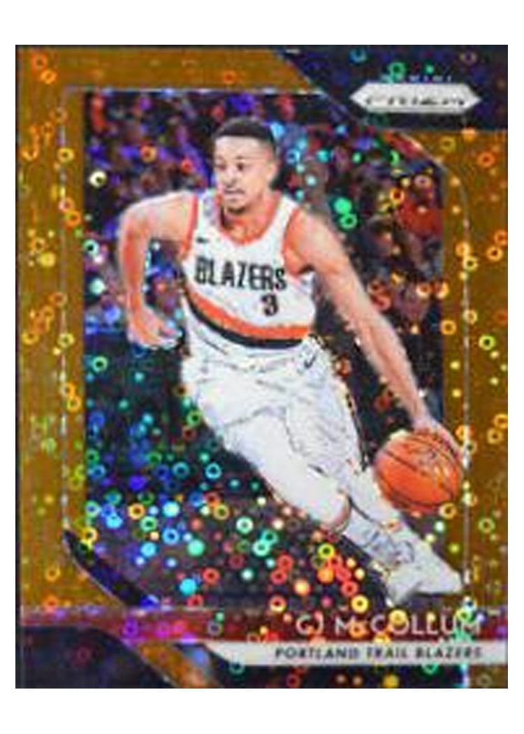 2018-19 Panini Prizm Base Set C.J. McCollum #91 card