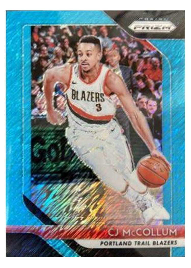 2018-19 Panini Prizm Base Set C.J. McCollum #91 card