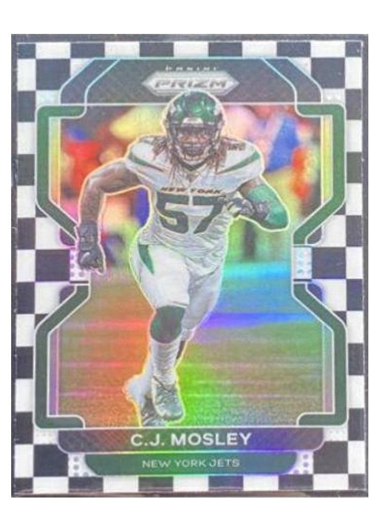 2021 Panini Prizm Base Set C.J. Mosley #90 card