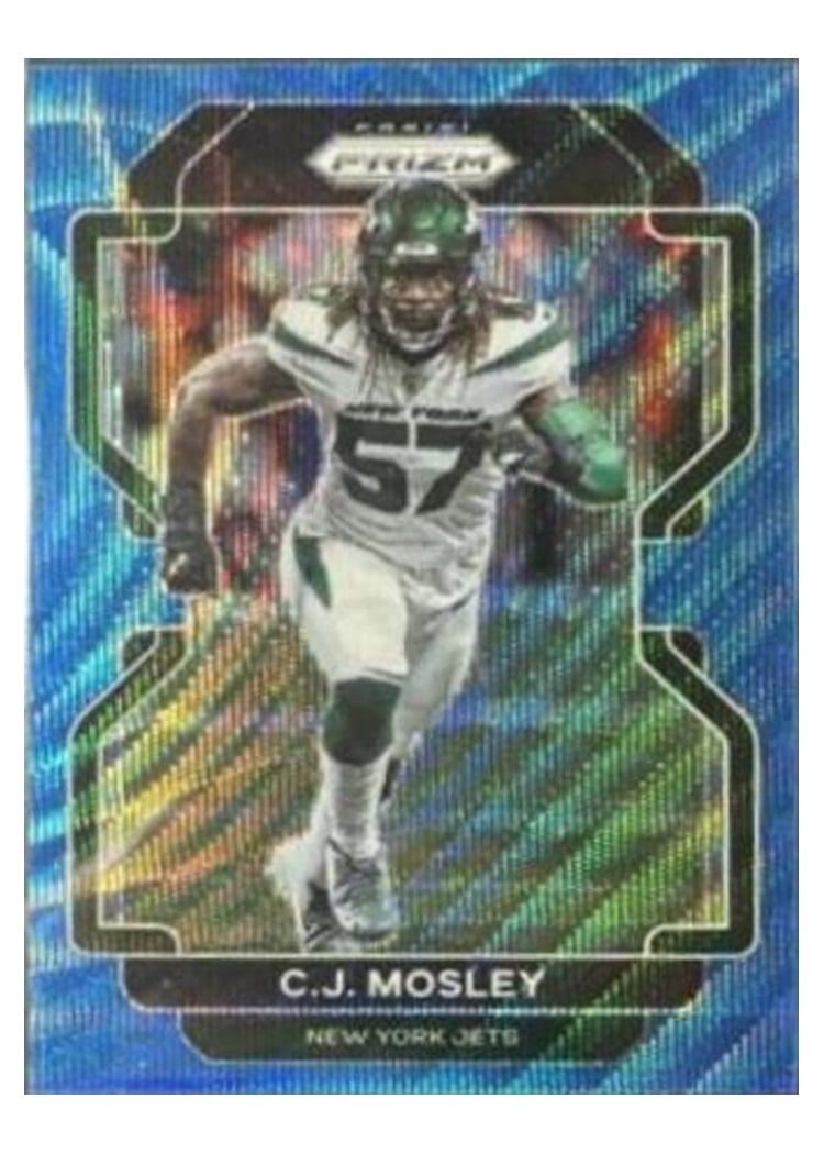 2021 Panini Prizm Base Set C.J. Mosley #90 card