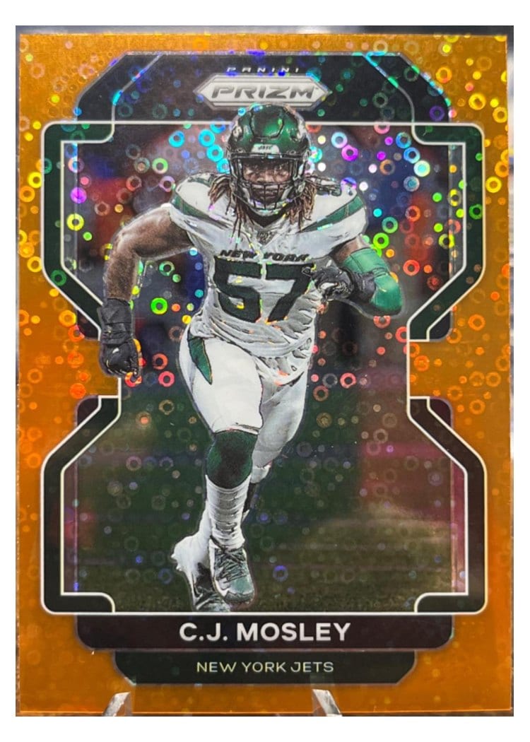 2021 Panini Prizm Base Set C.J. Mosley #90 card