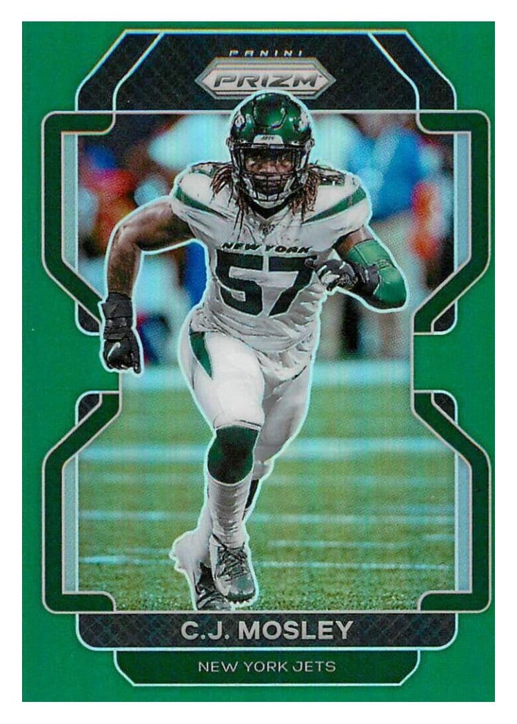 2021 Panini Prizm Base Set C.J. Mosley #90 card