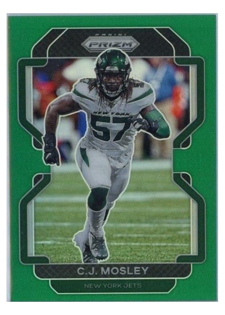 2021 Panini Prizm Base Set C.J. Mosley #90 card