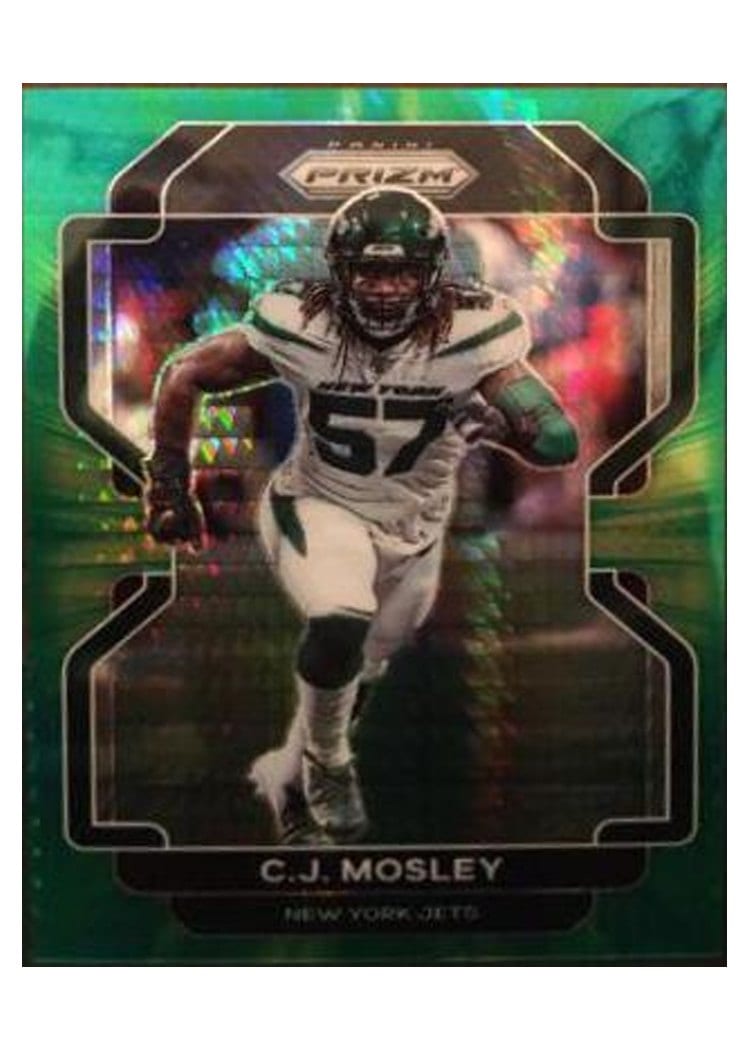 2021 Panini Prizm Base Set C.J. Mosley #90 card