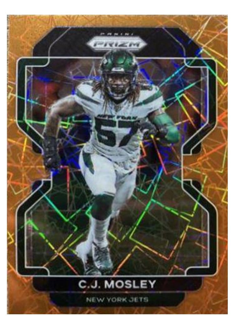 2021 Panini Prizm Base Set C.J. Mosley #90 card