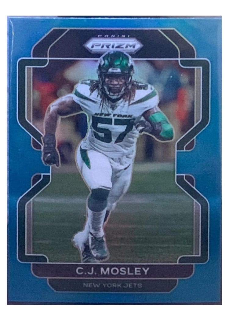 2021 Panini Prizm Base Set C.J. Mosley #90 card