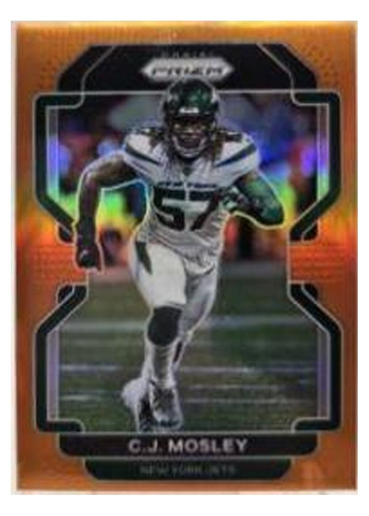 2021 Panini Prizm Base Set C.J. Mosley #90 card